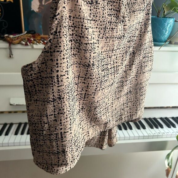 SHEIN Black and Tan Textured Skort Set L - Picture 10 of 16